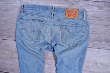 LEVIS 504 Męskie Spodnie Jeansowe Jeansy W32 L32