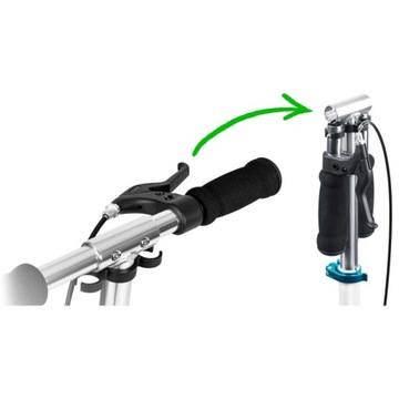 БОЛЬШОЙ ГОРОДСКОЙ СКУТЕР, СКЛАДНОЙ, ТОРМОЗНОЙ