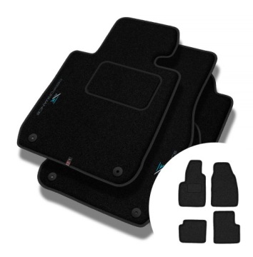 Velurové koberce Performance pro Fiat 500 od roku 2020