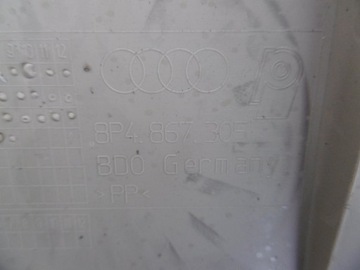 ОБИВКА БОКОВОЙ ДВЕРИ ЗАДНЯЯ ЛЕВАЯ, AUDI A3 8P