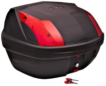 KUFER MOTOCYKLOWY UNIWERSALNY CENTRALNY 32 LITRY ! WODOODPORNY SKUTER MOTOR