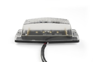 КОНТУРНАЯ ДВОЙНАЯ ГОРЕЛКА SKYLED 24V (БЕЛЫЙ СВЕТ/ПРОЗРАЧНЫЙ АБАЖУР) 8 СВЕТОДИОДОВ