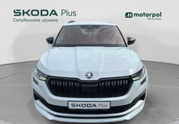 Skoda Kodiaq I SUV Facelifting 2.0 TSI 190KM 2023 Skoda Kodiaq 4x4 Sportline Travel Assist, Hak, ACC, Kamera, GPS, Bezwypad, zdjęcie 11