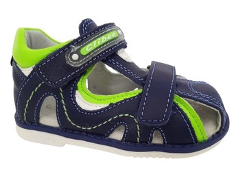 КОЖАНЫЕ САНДАЛИИ ДЛЯ МАЛЬЧИКОВ CLIBEE, размер 25