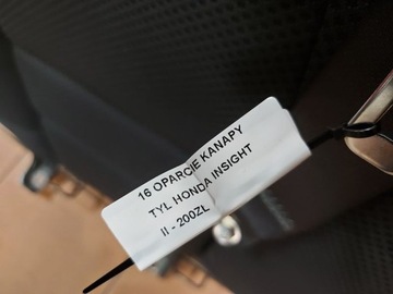 HONDA INSIGHT II 2 PODPORA POHOVKA ZADNÍ