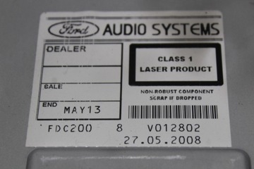 РАДИО FORD MONDEO IV MK4