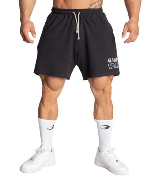 SPODENKI TRENINGOWE NA SIŁOWNIE LUŹNE BAWEŁNIANE GASP THERMAL SHORTS 3XL