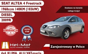 Seat Altea XL 2.0 TDI CR 140KM 2009 Seat Altea 2009R, Klima, Alu, Zarejestrowany w Polsce, VAT-Marza 2.0, zdjęcie 2