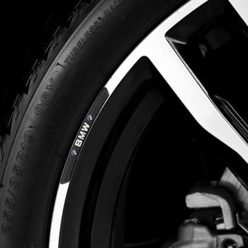 4 наклейки на обод BMW G30 F11 X3 F25 X4 I3 M3