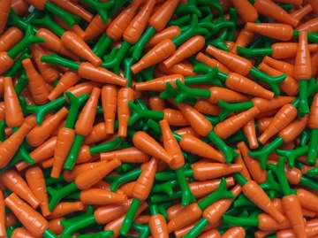 LEGO 33172c01 marchewka z łodygą 20 szt Nowe