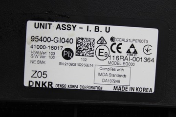 95400-GI040 JINÉ MODUL EV 239 2021 HYUNDAI IONIQ 5 (NE)