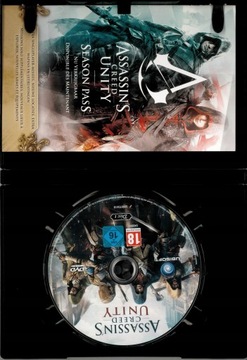 Коробка для ПК Assassin's Creed Unity НОВАЯ КОРОБКА