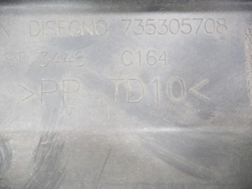 LIŠTA NÁRAZNÍKU ZADNÍHO LANCIA YPSILON 2003-2006 OE 735305708