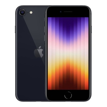 Telefon Apple iPhone SE 2022 4/128GB Czarny