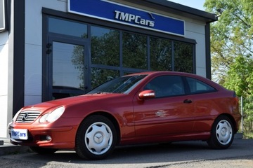 Mercedes Klasa C W203 Coupe W203 1.8 129KM 2001 Mercedes-Benz Klasa C 2.0 Benzyna _ C180 _ Kli...