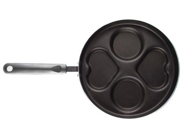 34059 ГРАФИТОВАЯ СКОВОРОДА AMBITION НА 4 ЯИЦА 26 СМ