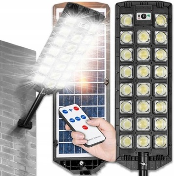 Lampa Solar LED 2000W z Czujnikiem Ruchu