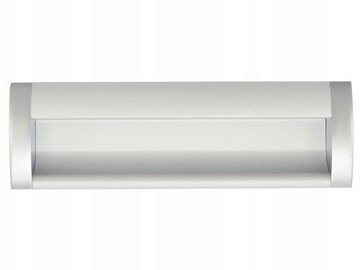 МЕБЕЛЬНАЯ РУЧКА ВСТРАИВАЕМАЯ АЛЮМИНИЕВАЯ 160 ММ