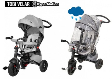 ПОВОРОТНЫЕ ВЕЛОСИПЕДНЫЕ ВЕЛОСИПЕДНЫЕ КОЛЕСА HyperMotion Tobi VELAR Grey