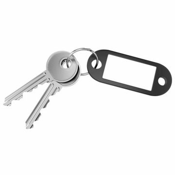 КУЛОН D.RECT ​​KEY, ЧЕРНЫЙ, 10 шт.