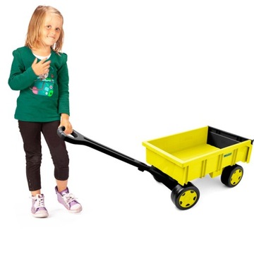 Прицеп-тележка Wader 10963 Gigant желтый