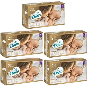 Pieluchy DADA 2 MINI pieluszki 220 sztuk 3-6 kg