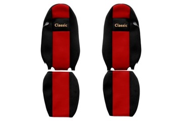 Pokrowce na siedzenia IVECO STRALIS F-CORE PS08 RED