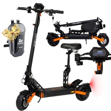 Skuter elektryczny Składany Kukirin G2 Pro 1000W 15.6Ah 45KM/H 9'' 55KM+torba