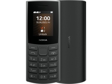 Telefon komórkowy Nokia 105 48 MB / 128 MB 4G (LTE) czarny 17d293