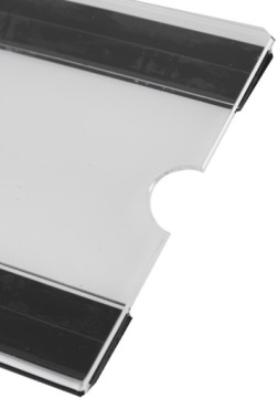 КАРМАН ДЛЯ ХРАНЕНИЯ ИЗ ПЛЕКСИ С МАГНИТНОЙ ЛЕНТОЙ С ВЫРЕЗОМ - УРОВЕНЬ А5