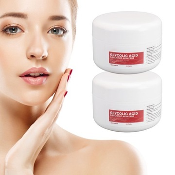 110 arkuszy Płatki z kwasem salicylowym i glikolowym Nawilżające,