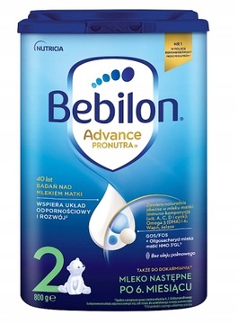 Bebilon Pronutra Advance Następne Mleko Modyfikowane Po 6 Miesiącu 2 800g