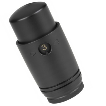 GŁOWICA TERMOSTATYCZNA M30 x 1,5 CZARNA GRZEJNIKA