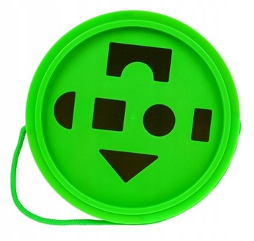 ZESTAW KOLOROWYCH KLOCKÓW Z DREWNA 50 SZT. SORTER