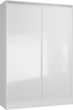 Szafa przesuwna 2D 100 x 250 - BIAŁA - PRODUCENT!