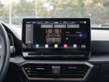 Cupra Leon II Sportstourer 2.0 TSI 245KM 2023 Cupra Leon Sportstourer TYLKO 21 950km, 300KM, Fv 23 2.0 Benzyna 245KM, zdjęcie 16