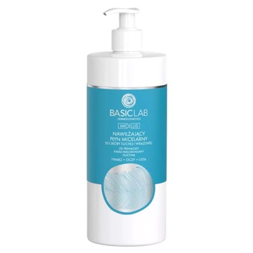 BasicLab Dermocosmetics Micellis 500 ml nawilżający płyn micelarny