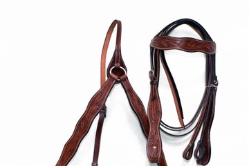 ЗАПАДНАЯ УЗДЕЧКА ИЗ США ПОВОДЬЯ + РАЗМЕР НАГРУДНИКА. Полный