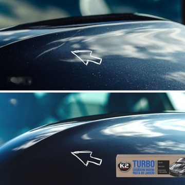 K2 Turbo 250 г Слегка абразивная восковая паста для царапин