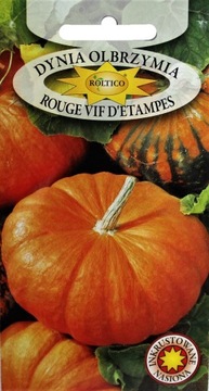 Dynia Rouge Vif D'Etampes nasiona 3g