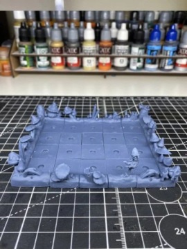 Модульный лоток для движений Swamp - Highlands Miniatures Oldhammer