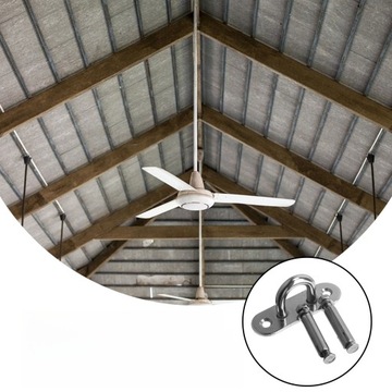 ZESTAW DO WISZENIA ŁAŃCUCHA HAMAKA MOCOWANIE NA HACZYKU SUFITOWYM