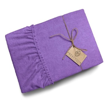 PRZEŚCIERADŁO PREMIUM 180x200 FROTTE BARDZO GRUBE