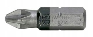 Wurth Bit PZ C 6.3 - BIT PZ2, 1/4