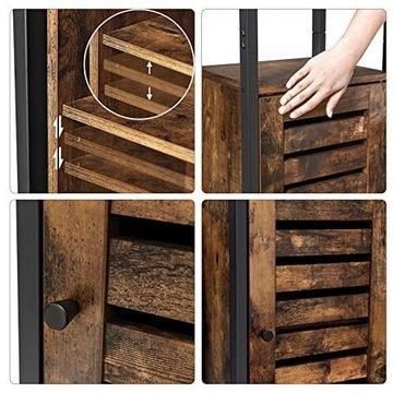 ЛОФТ ПРОМЫШЛЕННЫЙ РУСТИК ШКАФ, КНИЖНЫЙ ШКАФ, ЛОФТ КОМОД