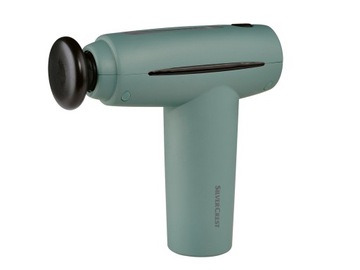 SILVERCREST PERSONAL CARE Pistolet do masażu SMMG 3.7 A1 7,4V - 4 nasadki !