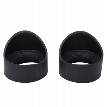 2 SZT. GUMOWE MUSZLE OCZNE DO OBIEKTYWU 42-48MM NA OKULAR MIKROSKOPU