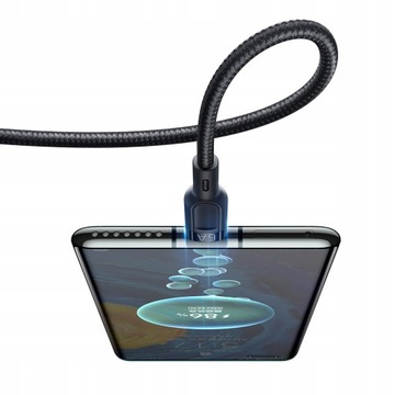 КАБЕЛЬ LIGHTNING MICRO USB-C 3 В 1, 6 А, 65 Вт, QC 4