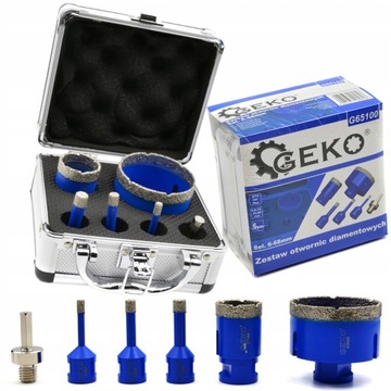 НАБОР КОРОНОК ЗЕЛЕНЫХ АЛМАЗНЫХ ПИЛОВ 6EL 6-68MM M14