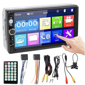 TIMELESS Retoo 7010B 2-DIN автомагнитола